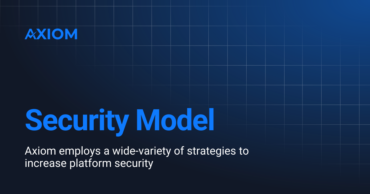 Security Model | Axiom Protocol