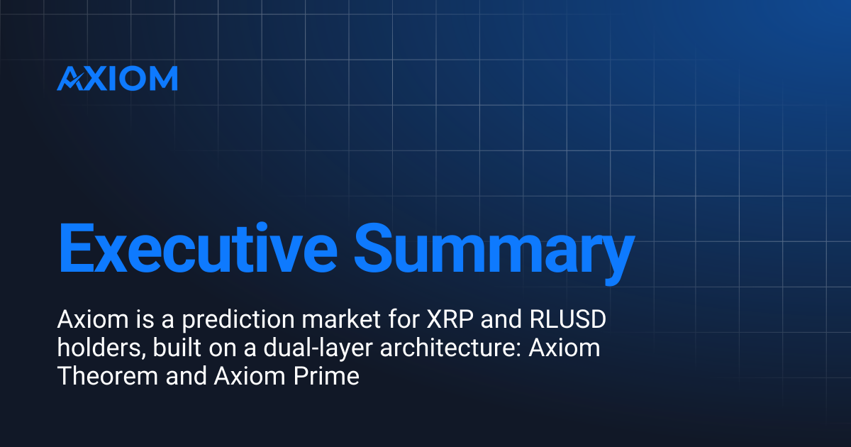 Executive Summary | Axiom Protocol